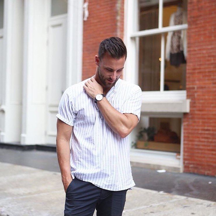 Brian wearing venice