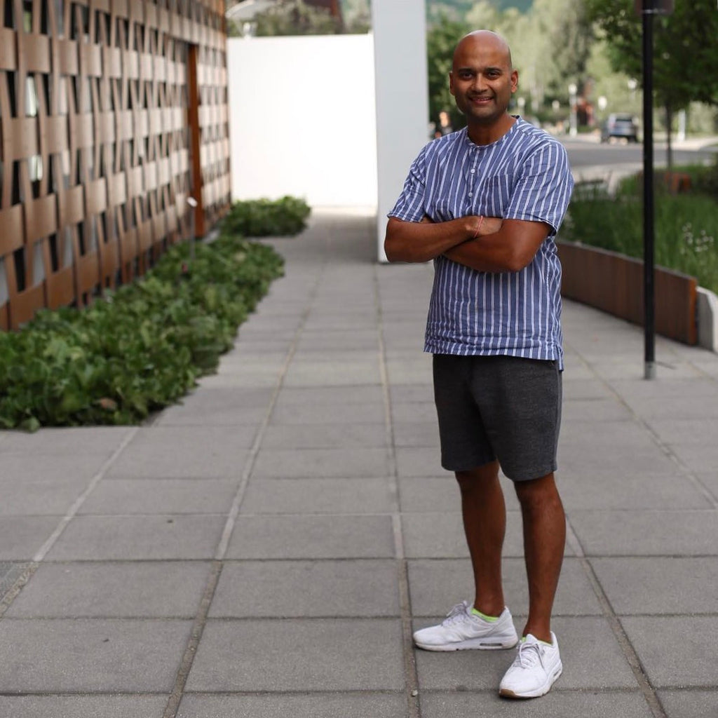 Pranav wearing monterosso