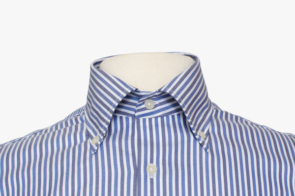 Rolled Button-down Collar
