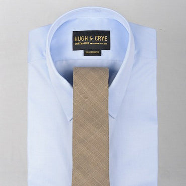 Agency Brown Glen Plaid Tie – Hugh & Crye - 2