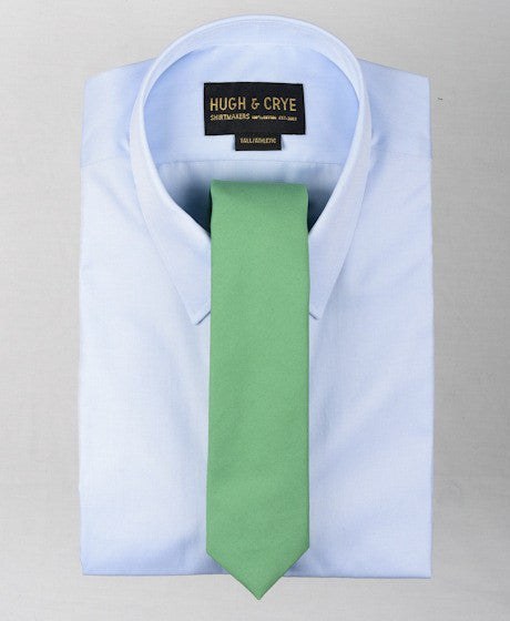Agency Green Moleskin Tie – Hugh & Crye - 2