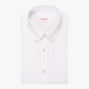 Silo White Oxford Button-Down Shirt