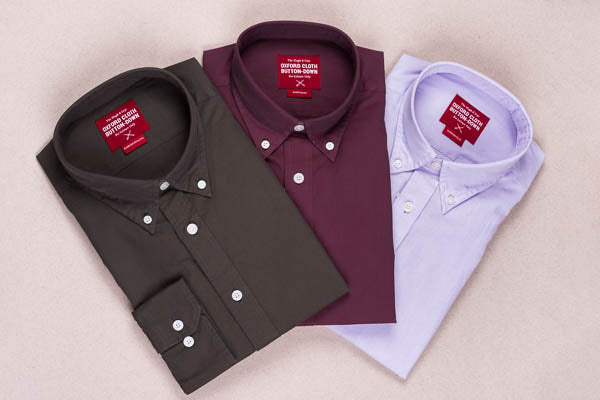 Hugh & Crye oxford weave shirts