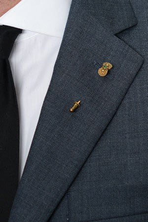 Bahia Lapel Pin – Hugh & Crye - 1