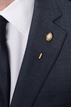 Diamond Lapel Pin – Hugh & Crye