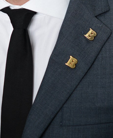 Double 'B' Lapel Pin – Hugh & Crye - 2