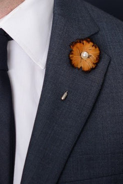 Feather Lapel Pin – Hugh & Crye