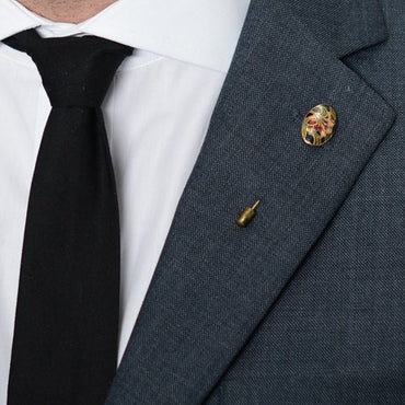 Floral Lapel Pin – Hugh & Crye - 2