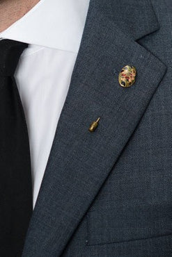 Floral Lapel Pin – Hugh & Crye - 1