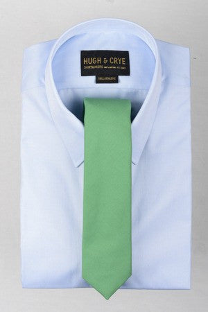 Agency Green Moleskin Tie – Hugh & Crye - 1