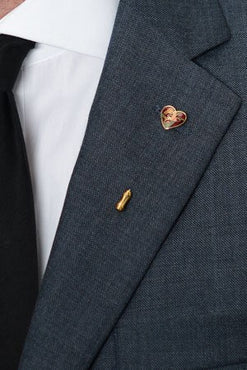 Incan Lily Lapel Pin – Hugh & Crye - 1