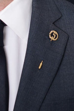 Letter S Lapel Pin – Hugh & Crye