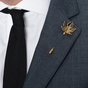 Maple Leaf Lapel Pin – Hugh & Crye - 2