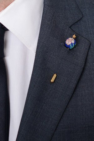 Ornament Lapel Pin – Hugh & Crye