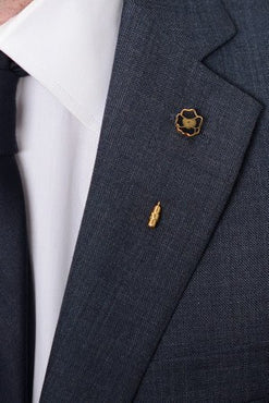 Pansy Lapel Pin – Hugh & Crye