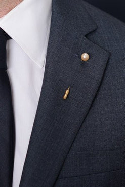 Pearl Lapel Pin – Hugh & Crye