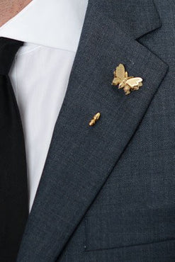 Paplio Lapel Pin – Hugh & Crye - 1