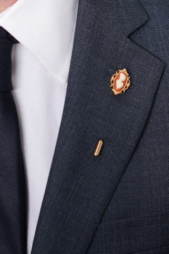 Silhouette Lapel Pin – Hugh & Crye