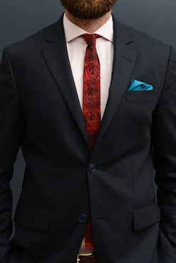 Doodle Oval Tie – Hugh & Crye