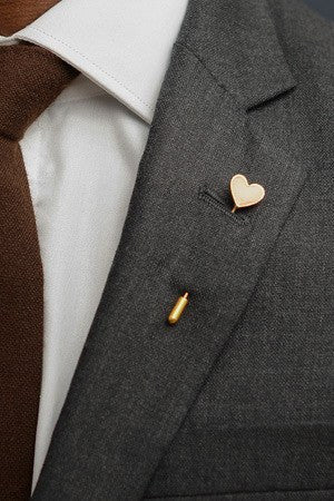 Heart Lapel Pin – Hugh & Crye