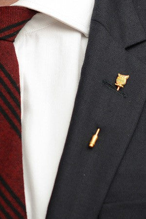 Owl Lapel Pin – Hugh & Crye