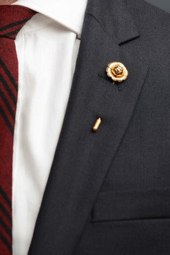 Rose Lapel Pin – Hugh & Crye