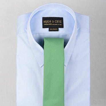 Agency Green Moleskin Tie – Hugh & Crye - 2